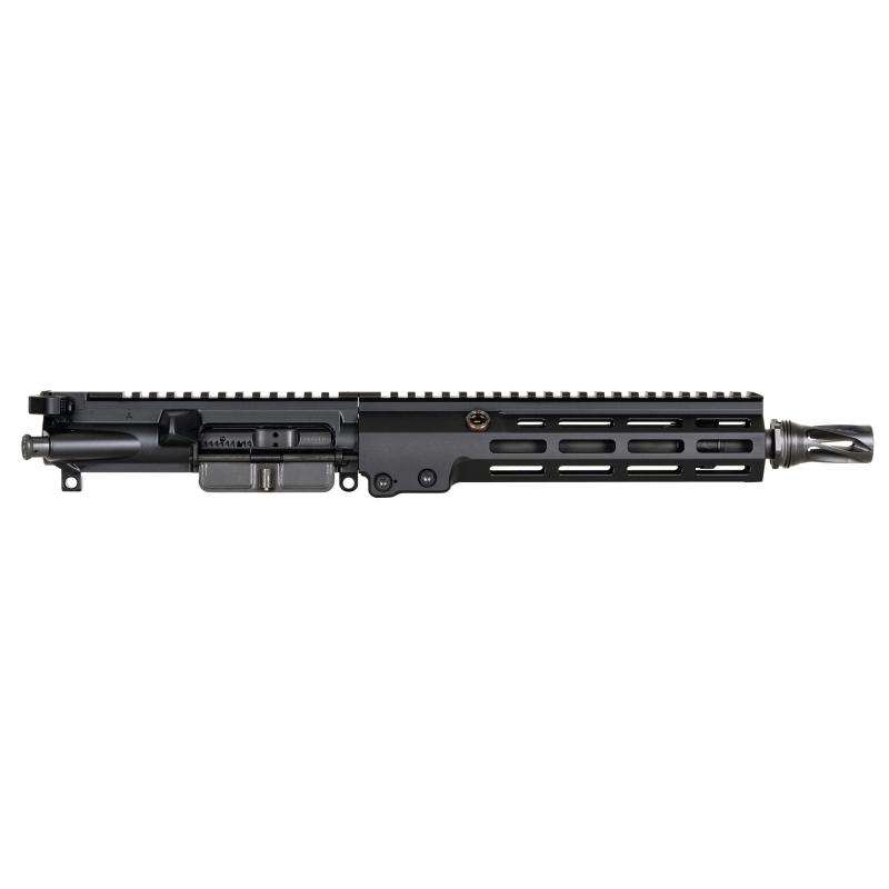 Complete Upper, Super Duty MOD1, 556NATO, 10.3" Cold Hammer Forged Barrel, Chrome lined, 1:7 Twist, Anodized Finish, Black, Flat Top, HuxWrx Flash Hider-QD muzzle device 08-543B