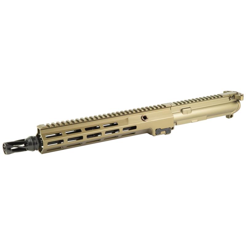 Super Duty MOD1, Complete Upper Receiver, 556NATO, 12.5" Cold Hammer Forged Barrel, 1:7 Twist, HuxWrx Flash Hider-QD Muzzle Device, M-LOK Free Float Handguard, Geissele Airborn Charging Handle, Nanowepon Reliability Enhanced Bolt Carrier Group, Fits AR-1