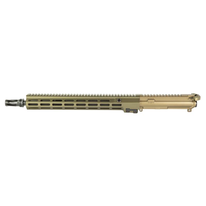 Super Duty MOD1, Complete Upper Receiver, 556NATO, 16" Barrel, 1:7 Twist, HUXWRX Flash Hider-QD 556, 15" SMR MK16 M-LOK Free Float Handguard, Geissele Airborn Charging Handle, Nanoweapon Reliability Enhanced Bolt Carrier Group, Fits AR-15, Anodized Finis