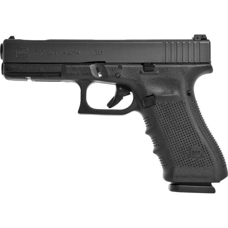 31C, GEN 4, Semi-automatic, Striker Fired, Full Size, 357 Sig, 4.49", Black, 15 Rounds, 3 Mags, Fixed Sights, Polymer, Matte PI3159203