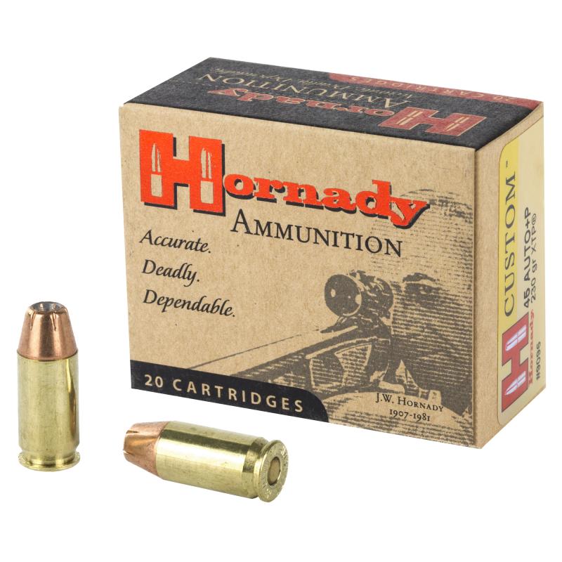 Custom .45 ACP+P 230 Grain Jacketed Hollow Point XTP