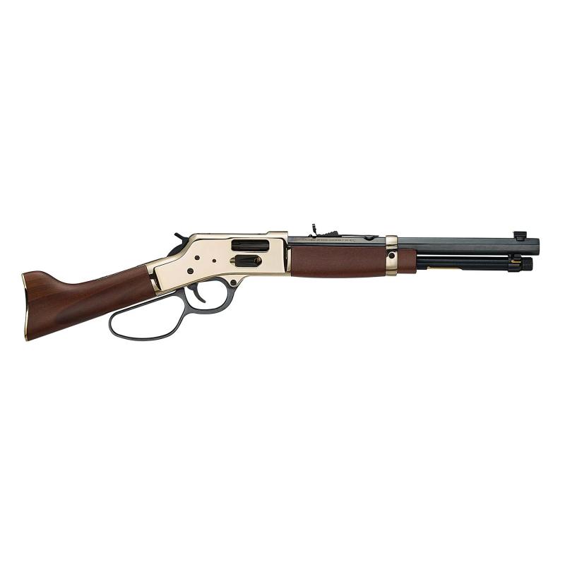 Mare's Leg, Lever Action Pistol, 45 LC, 12.9" Barrel, Brass Receiver, Side Load Gate, Walnut Grips, Fully Adjustable Buckhorn Sights H006GCML