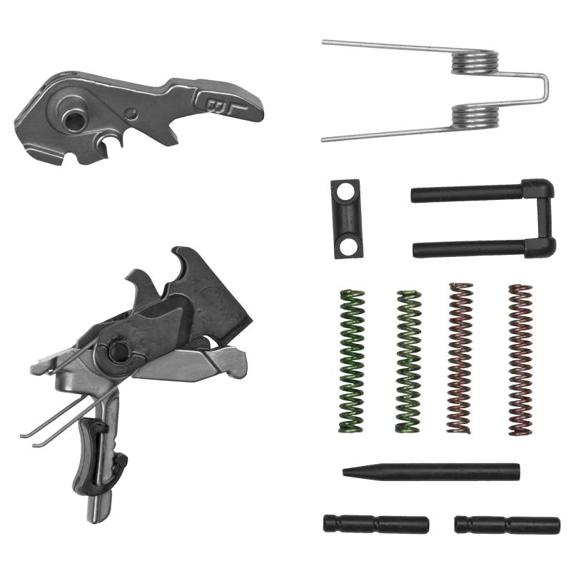 Hiperfire Hipertouch ECLipse Trigger |AR-15 Competition Trigger Group, Nickel Alloy Finish
