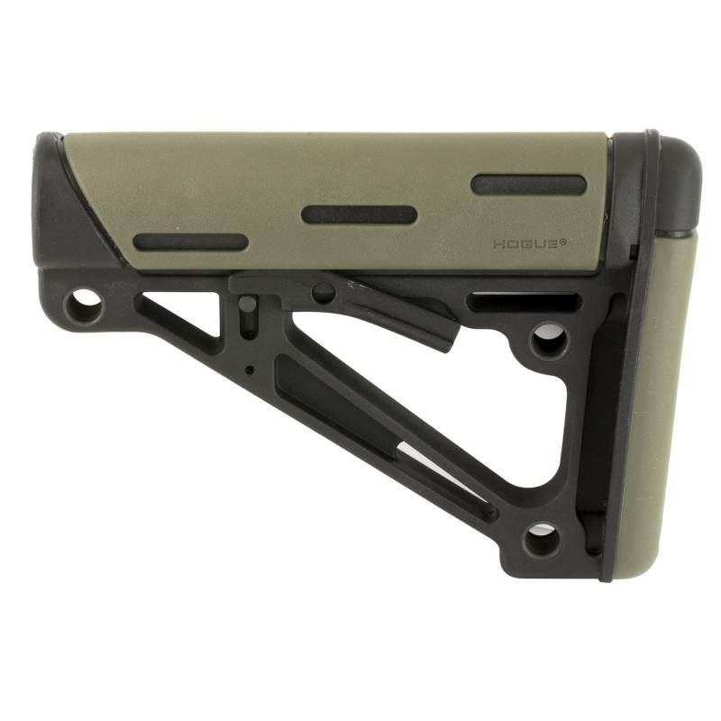 Stock, Fits Mil-Spec Buffer Tube Only, AR15 6-Position Stock, OD Green Finish 15240