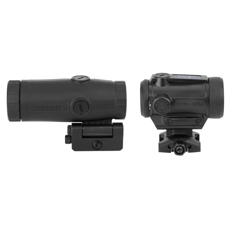 ARO and HM3X Magnifier, Red Dot, 2 MOA Dot, Fits 1913 Picatinny Rail, 1.63" Lower 1/3 Co-Witness Mount, Black ARO-RD2-HM3X
