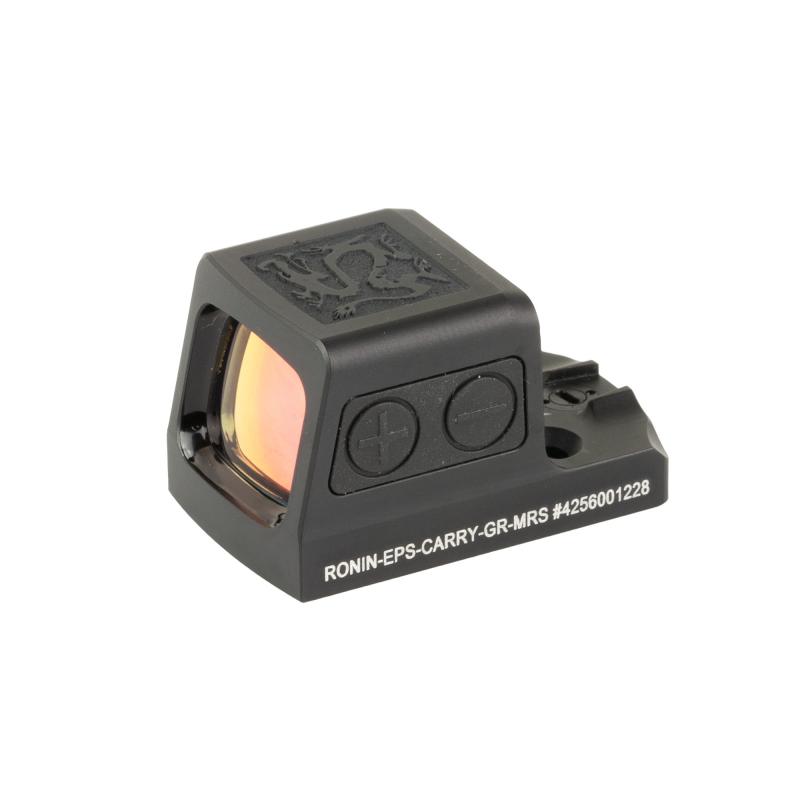 Ronin EPS Carry, Green Dot, Non-Magnified, Multi Reticle System (MRS), 32 MOA Circle with 2 MOA Dot, Shake Awake, Anodized Finish, Black RONIN-EPS-CARRY-GR-MRS