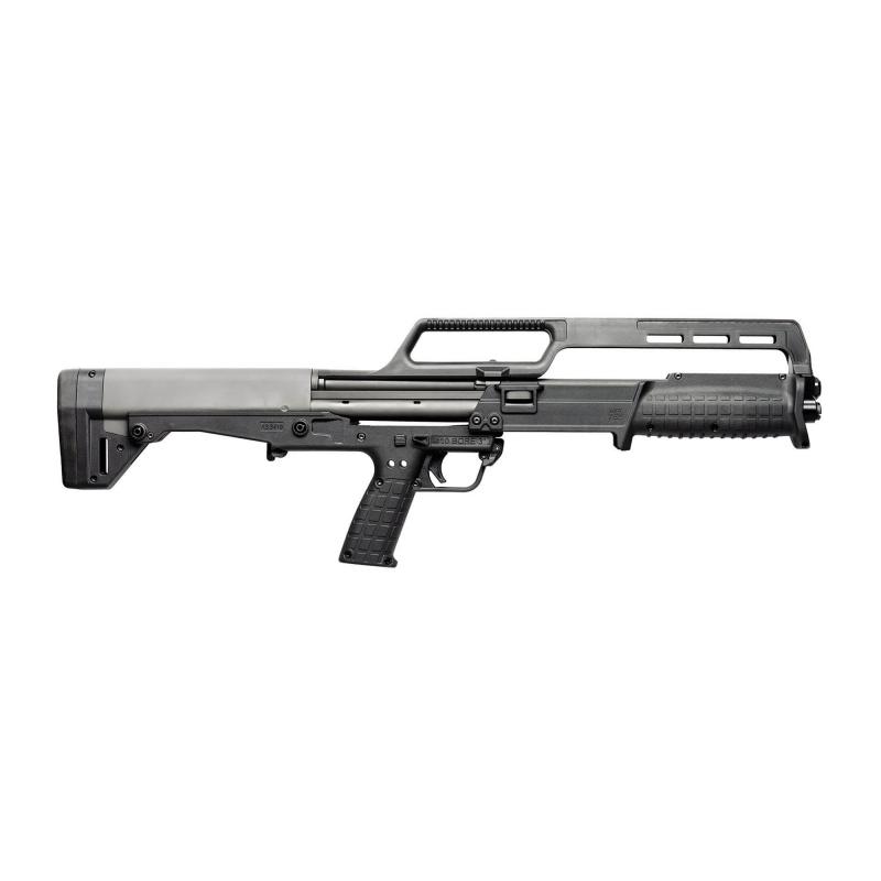 KSG, | 410 Bore, 3" Chamber, 18.5" Barrel, Matte Finish, Black, Synthetic Stock, Tactical Handguard with Rails, 7+7 Rounds KSG410BLK