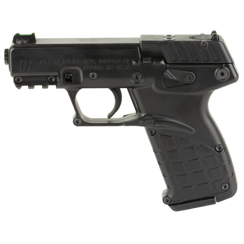 P17, Single Action, Semi-automatic, Polymer Frame Pistol, Compact, 22LR, 3.8" Barrel, Threaded 1/2x28, Matte Finish, Black, Fiber Optic Front Sight, 10 Rounds, 3 Magazines P17BBLK10