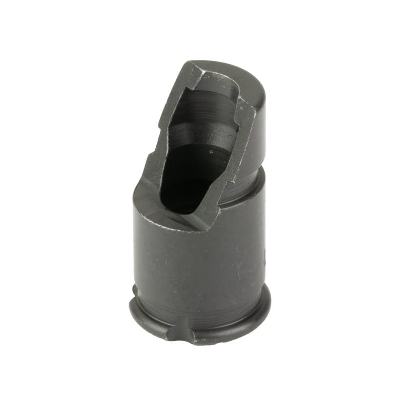 Slant Brake, Muzzle Brake, Threaded 14X1 LH, 7.62X39, Black AKSBK