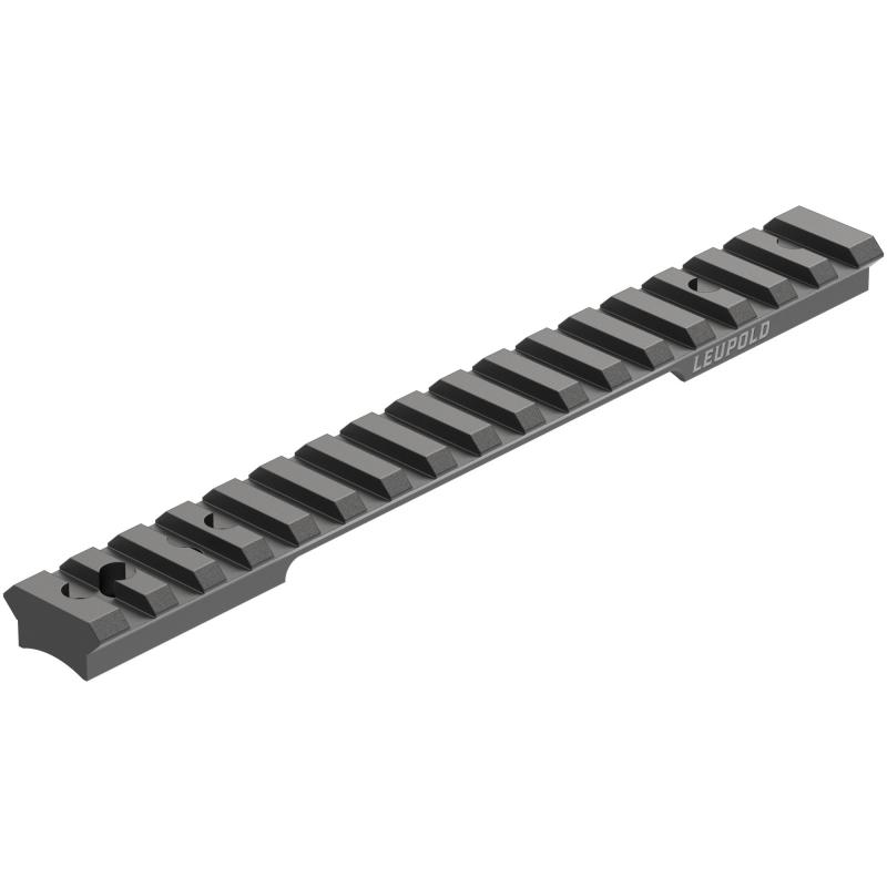 BackCountry, 1 Piece Base, Fits Savage 10/110 Long Action Round Receiver, #8-40 Screws, Matte Black 180955