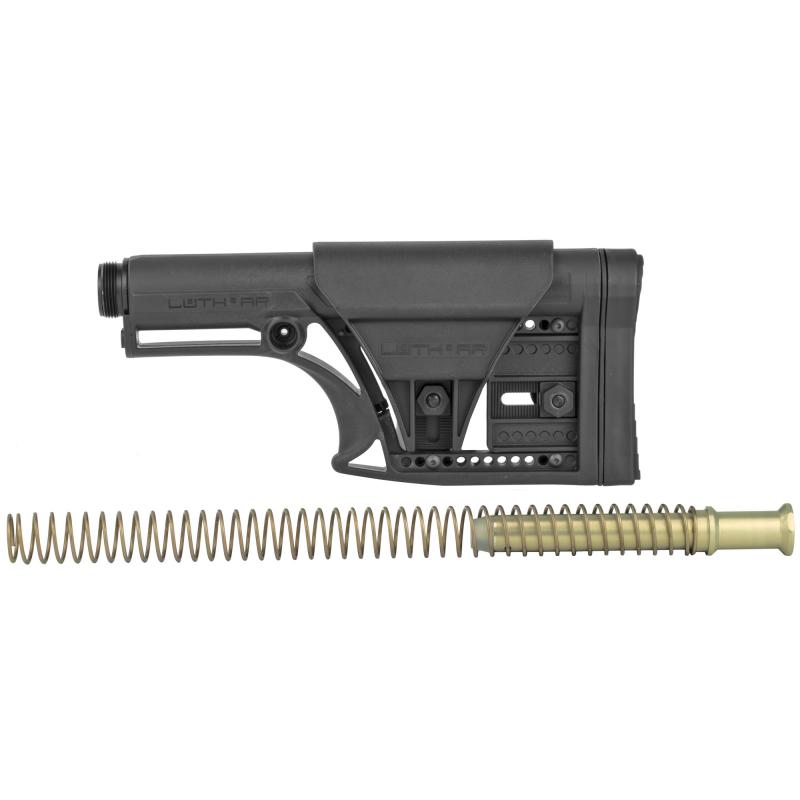 MBA-1 Stock With Buffer Assembly, A2 Extension Tube, Standard Buffer, .223 Buffer Spring, Black, Adjustable Cheek Piece and Length of Pull MBA-1K