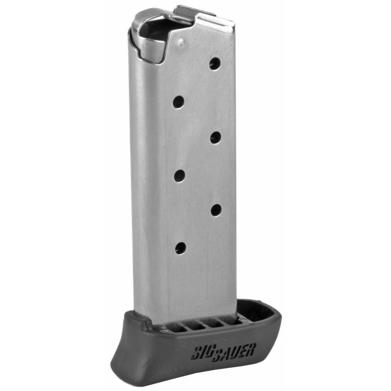 Magazine Extended With Floorplate For Sig P238 .380 ACP 7 Round Stainless