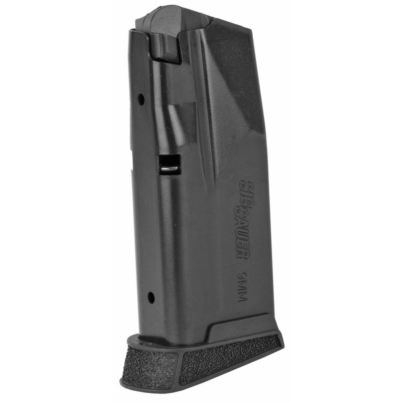 Magazine For Sig P365 Micro Compact 9mm 10 Round Finger Extension Black