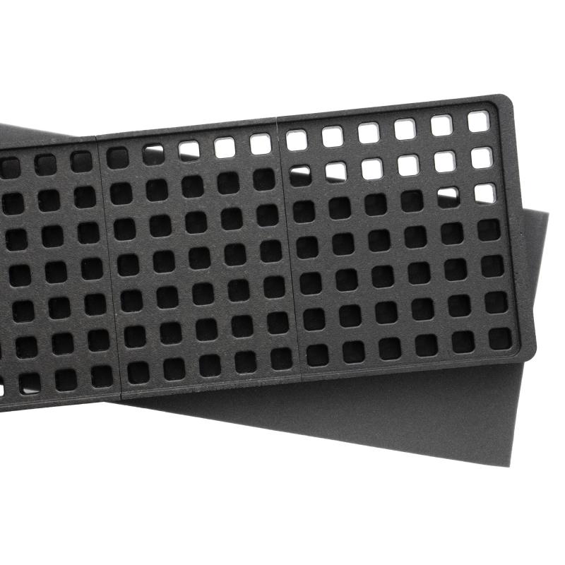 DAKA, Grid Case Organizer, Fits Pelican 1720, Black, Case Not Included MAG1323-BLK