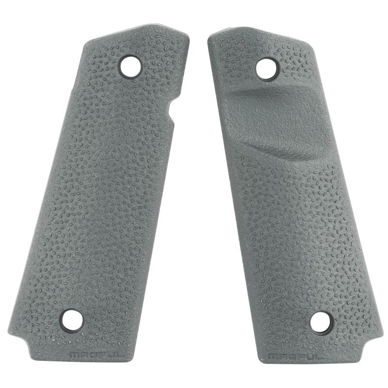 MOE 1911 Grip Panels, For 1911, TSP Texture, Magazine Release Cut-out, Gray MAG544-GRY
