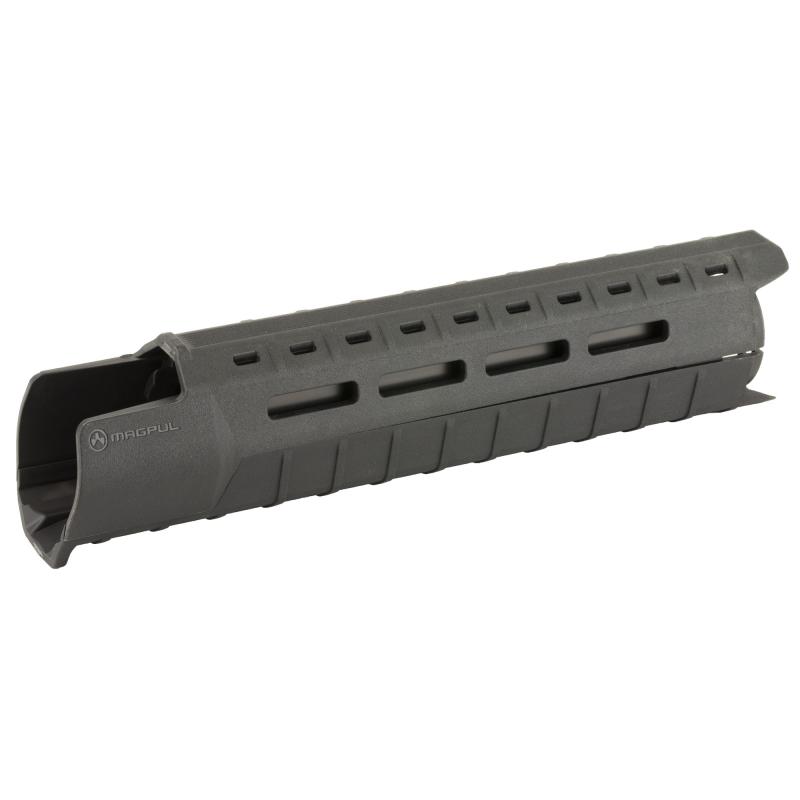 MOE Slim Line Handguard, Features M-LOK Slots, Fits AR-15, Mid Length, Black Finish MAG551-BLK