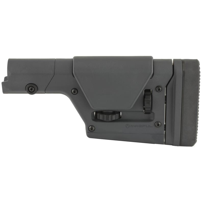 PRS GEN3 Precision-Adjustable Stock, Fully Adjustable, Fits AR-15/AR-10, Gray MAG672-GRY