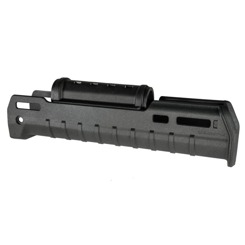 Zhukov-U Handguard, Fits AK Variants Except Yugo Pattern Rifles or RPK Style Receivers, Black Polymer, 1.5" Shorter In Length Than The Standard Zhukov Handguard, Integrated Heat Shield, M-LOK Mounting Capabilities MAG680-BLK