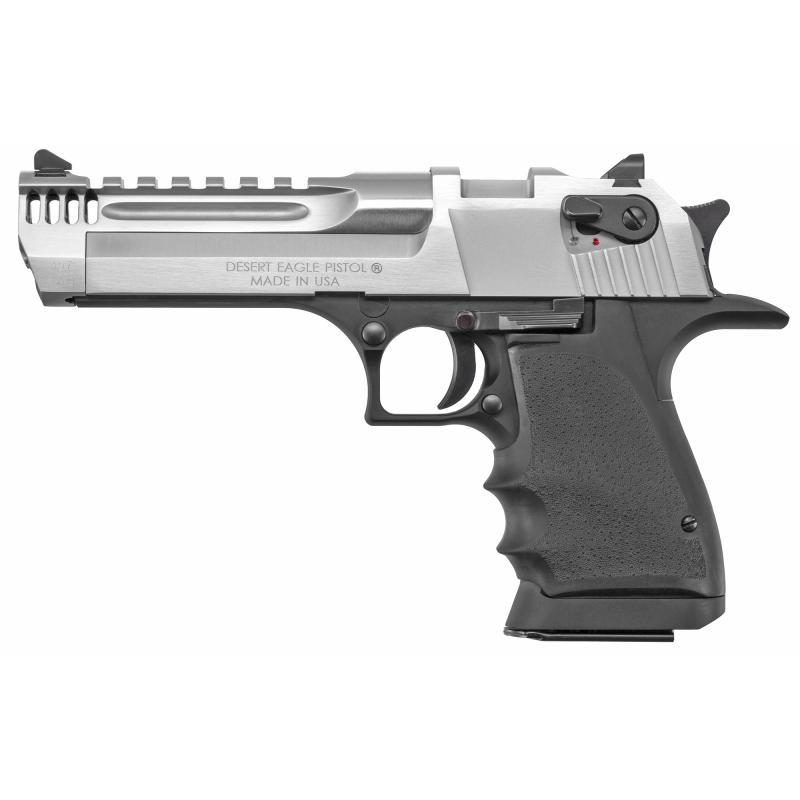 MK19 L5, Semi-automatic, Full Size, 50 Action Express, 5", Aluminum Frame, Brushed Chrome, 7Rd, Fixed Sights DE50L5BC