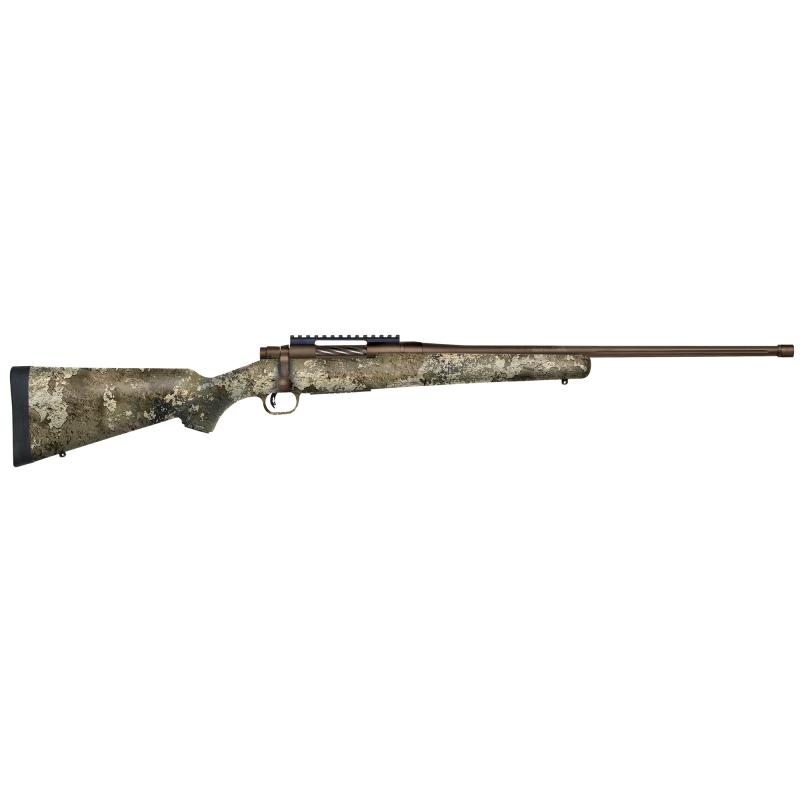Patriot, Predator, Bolt, 308 Win, 22", Brown, Strata Camo, Right Hand, 1 Mag, Fluted/Threaded, 4Rd, Adjustable Trigger 28045