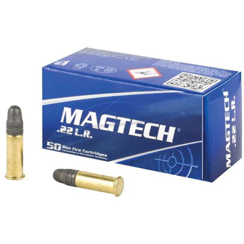 Rimfire, 22 LR, 40Gr, Lead Round Nose, 50 Rounds Per Box, 100 Boxes, 5000 Rounds Per Case 22B
