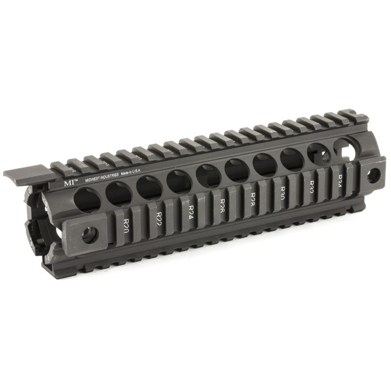 Gen2 Two-Piece Drop-In Handguard Mid-Length Black