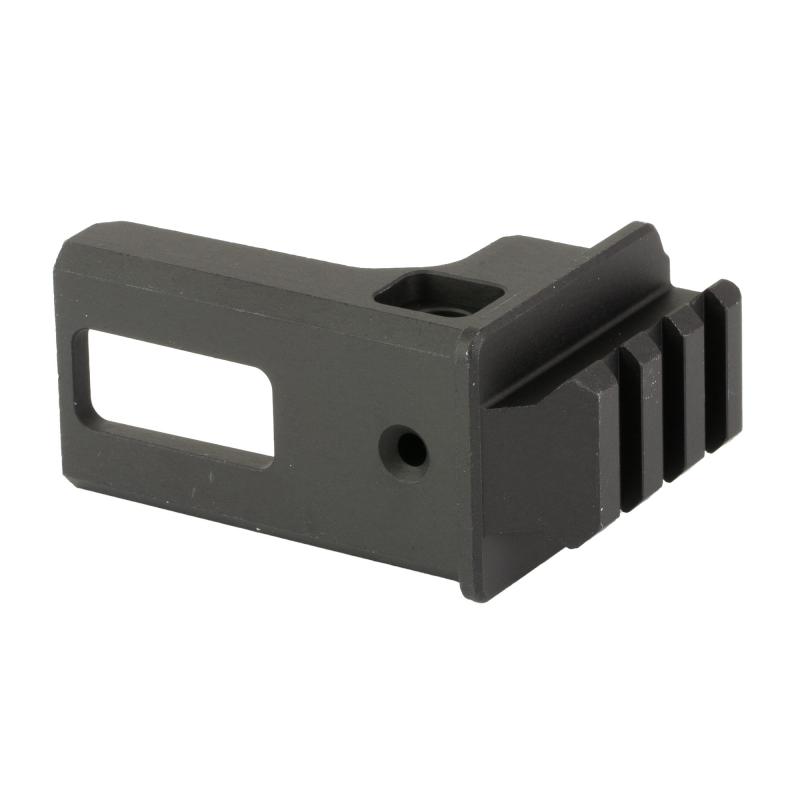 AK Picatinny Adapter, Converts AK Trunion to Picatinny, Anodized Finish, Black MI-AK-PEPA