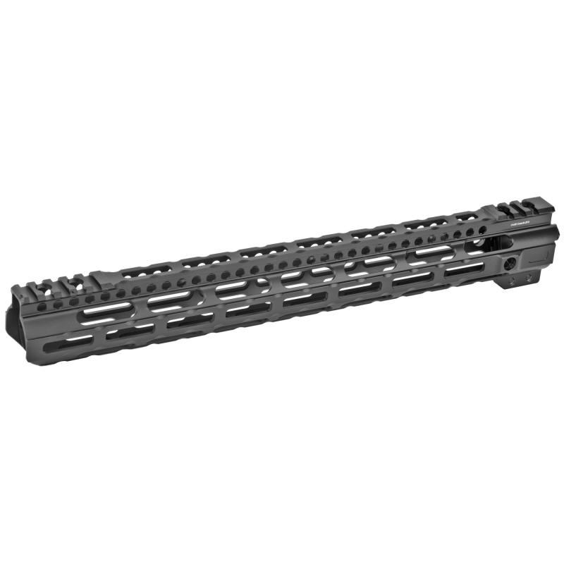 Combat Rail Light Weight M-Lok Handguard, Fits AR Rifles, 15" Free Float Handguard, Wrench and Mounting Hardware Included, 5-Slot Polymer M-Lok Rail included, Black Finish MI-CRLW15