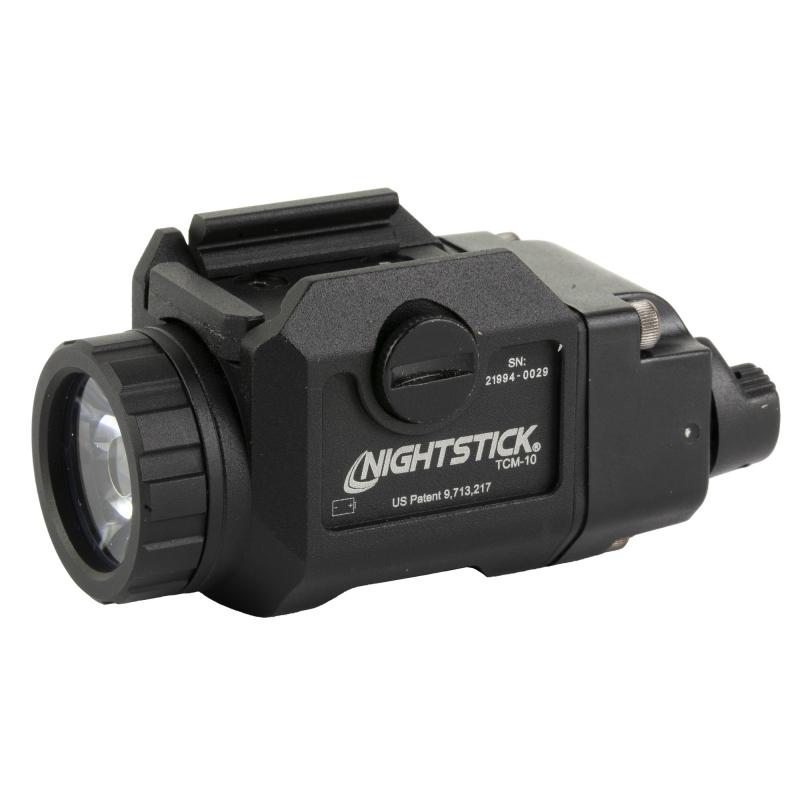 TCM-30, Tactical Weapon-Mounted Light, 650 Lumens, 2 Hour Run Time, IP-X7 Waterproof, Matte Finish, Black TCM-10