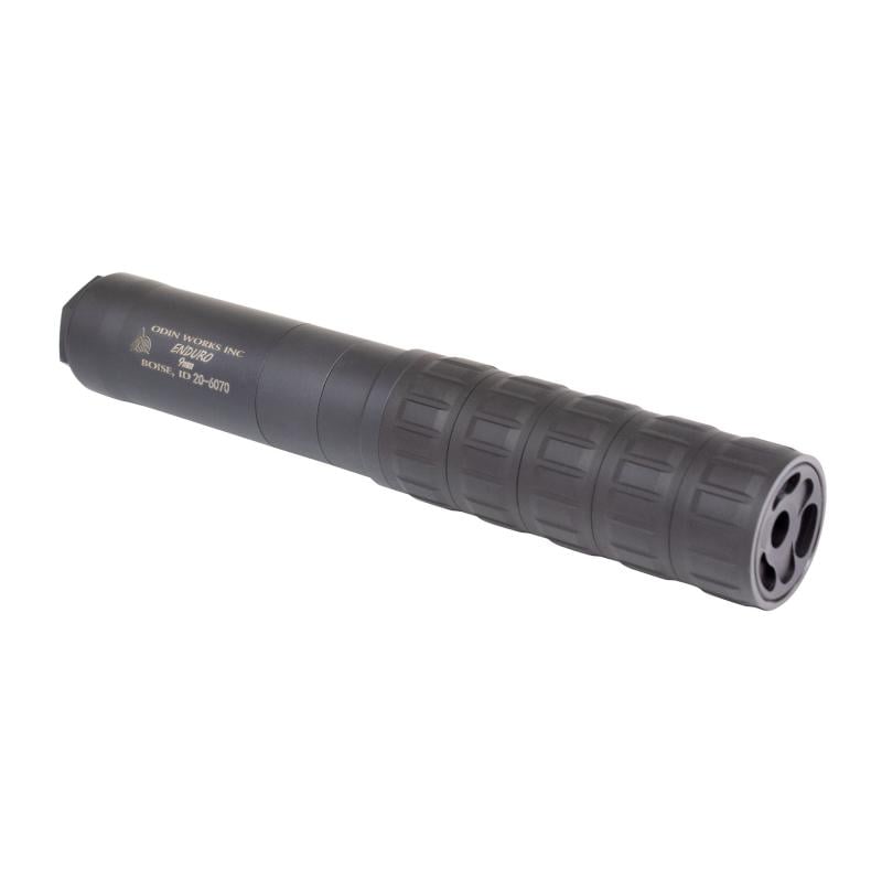 Enduro Suppressor, 9MM, Titanium, Anodized Finish, Black SUP-ENDURO-BLK