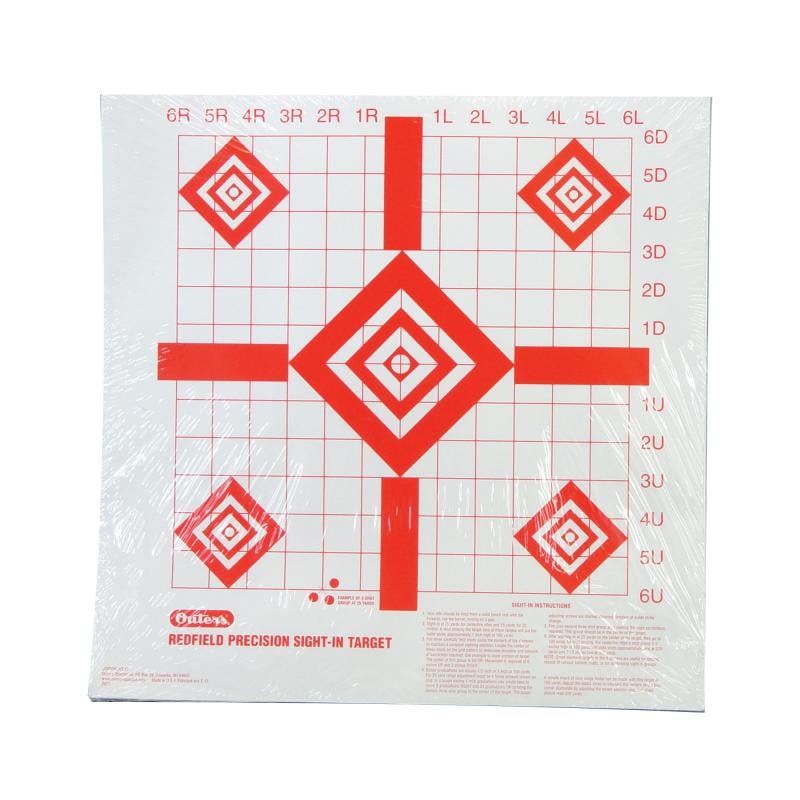 Precision Sight-In Targets 100 Per Pack