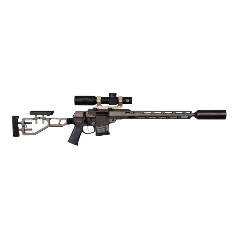 Mini Fix, Bolt Action Rifle, 6MM ARC, 16" Threaded Barrel, Anodized Finish, Black, Folding and Adjustable Stock, 10 Rounds, 1 Magazine, Product Finishes/Shade Variations and Other Imperfections Are Normal Due to the Manufacturig Process MINIFIX-6ARC-16IN