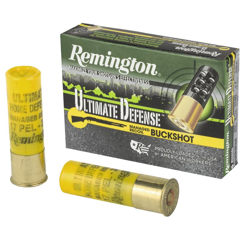Ultimate Defense, 20 Gauge 2.75", #3 Shotshell, 17 Pellets, 5 Round Box 20681
