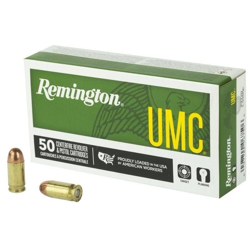 UMC .380 ACP 95 Grain Metal Case 50 Per Box