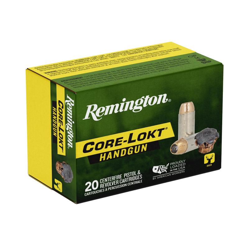 Core Lokt Handgun, 44 Magnum, 240 Grain, Jacketed Hollow Point, 20 Round Box R20228