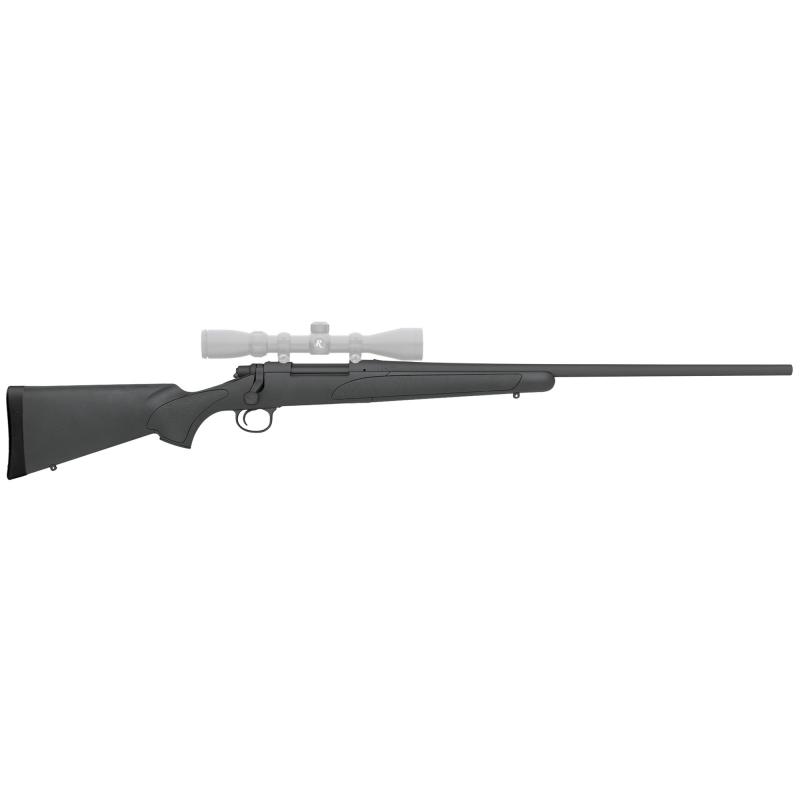 700 ADL, Bolt Action Rifle, 22-250 Remington, 24" Barrel, Matte Blued Finish, Black Synthetic Stock, 4 Rounds, 3-9X40MM Scope, Right Hand R84601