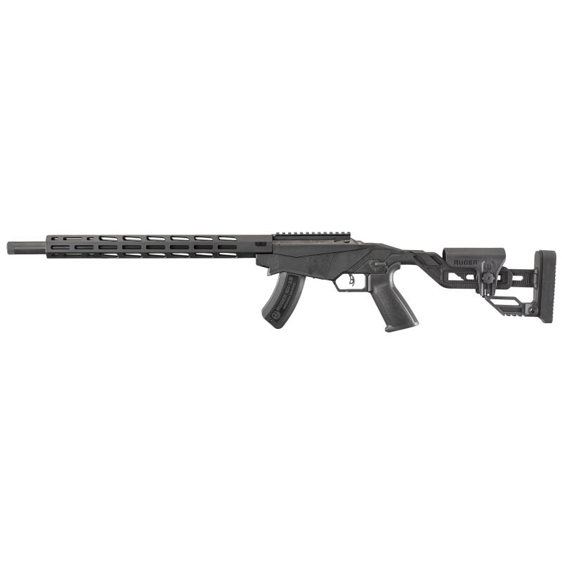 Precision Rimfire Bolt Action, 17HMR, 18" Threaded Barrel, Black Finish, Molded On-Piece Chassis and Adjustable Buttstock, Right Hand, 1 Magazine, 9Rd 08403