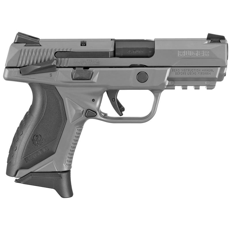 American, Semi-automatic, Striker Fired, 45 ACP, 3.75" Barrel, Polymer Frame, Gray Finish, (3) 7 Round Mags, Manual Safety, 3 Dot Sights 08650