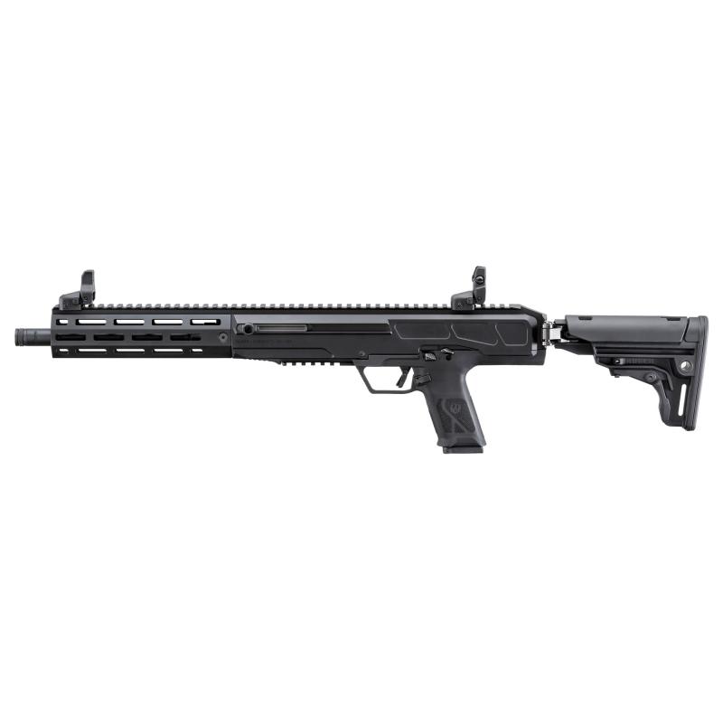 LC Carbine, Semi-automatic Rifle, 45 ACP, 16.25" Threaded Barrel, .578"-28 Thread Pattern, Black Hard-Coat Anodized Finish, Folding Collapsible Stock, , 1 Magazine, 13 Rounds, MLOK Handguard, Adjustable Ruger Rapid Deploy Sights 19309