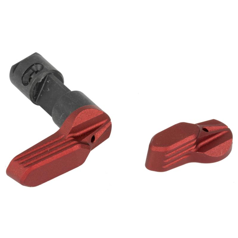Talon Ambidextrous Safety Selector, Red, 2 Lever Kit R0233