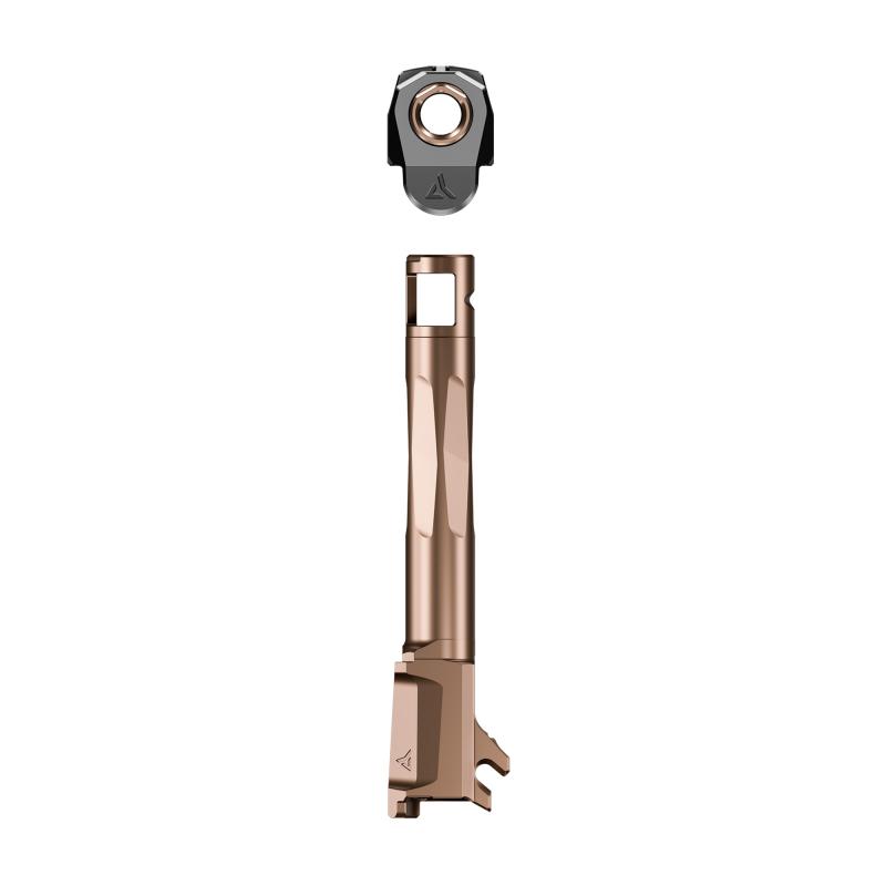 AFTERBURNER + RAMJET For Sig P365XL & P365 XMacro | 9MM, Radianite Finish, Bronze, INTRA-LOK Mounting System, Fits Sig Sauer P365XL & P365 XMacro NON-COMP with 3.7" Barrel & Slide, R0841