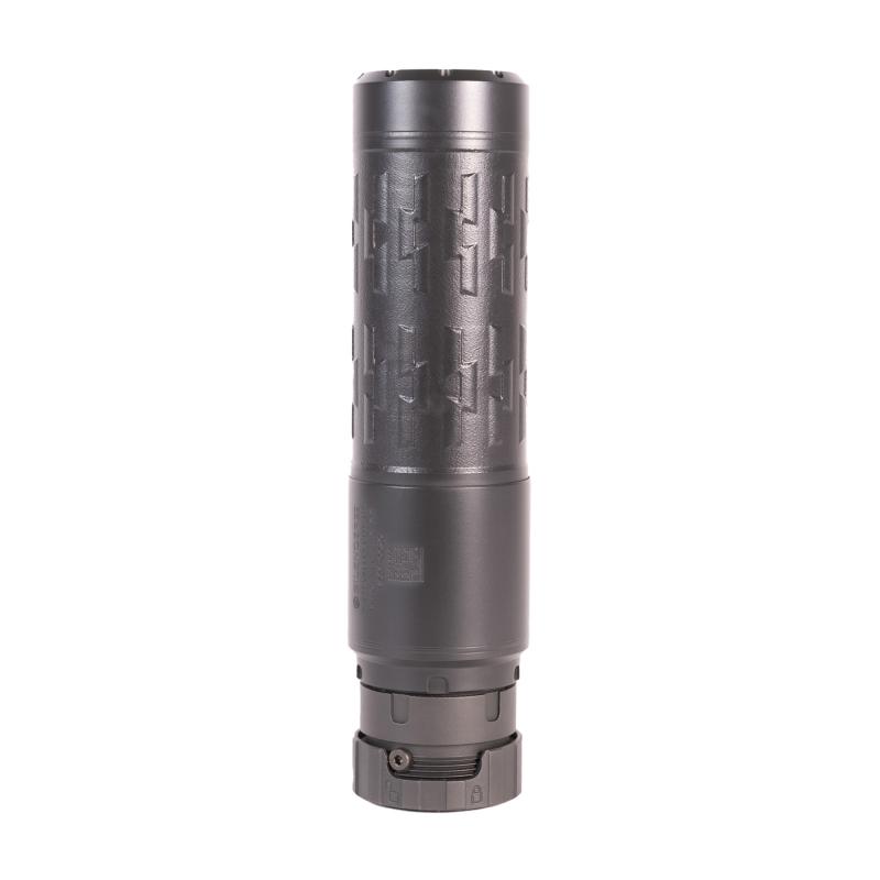 Velos LBP 762 | Suppressor, 5.56MM/300WIN, 6.4" Long, 174 SS and Inconel 625 Construction, Matte Finish, Black, Includes Internal Charlie Flash Hider Front Cap, Charlie ASR Mount, ASR Muzzle Device, Spanner Wrench, and a Charlie Tool SU5419