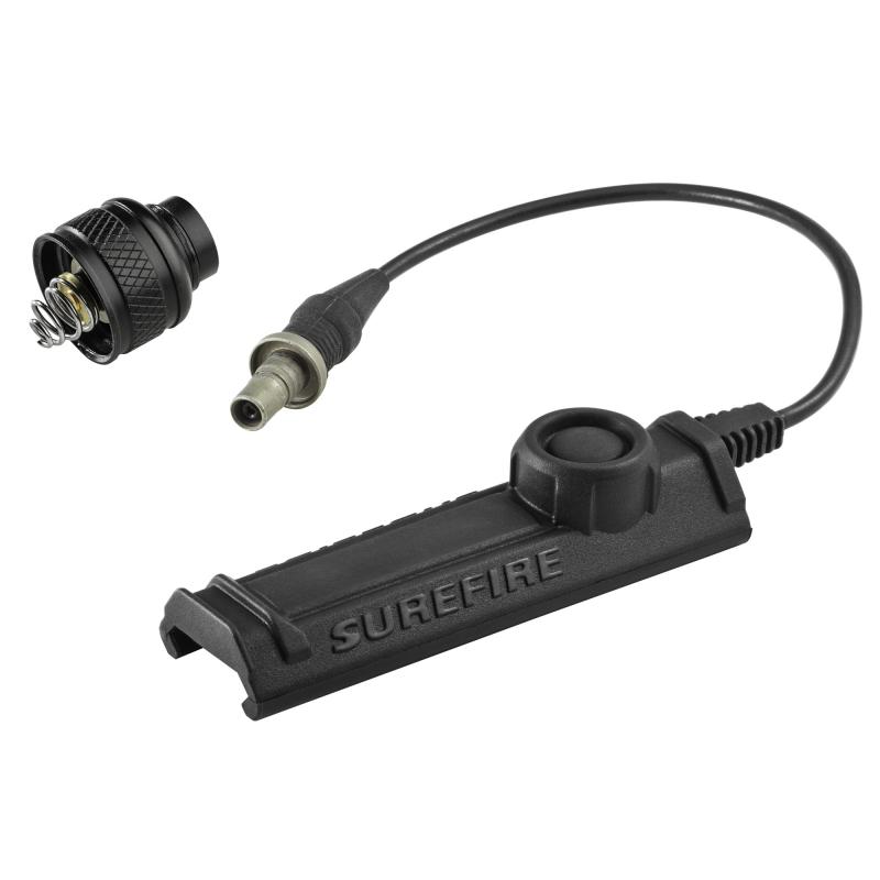Replacement Rear Cap Assembly, Fits M6XX Scoutlight Series, Includes SR07 Rail Tape Switch, Black Finish UE-SR07-BK