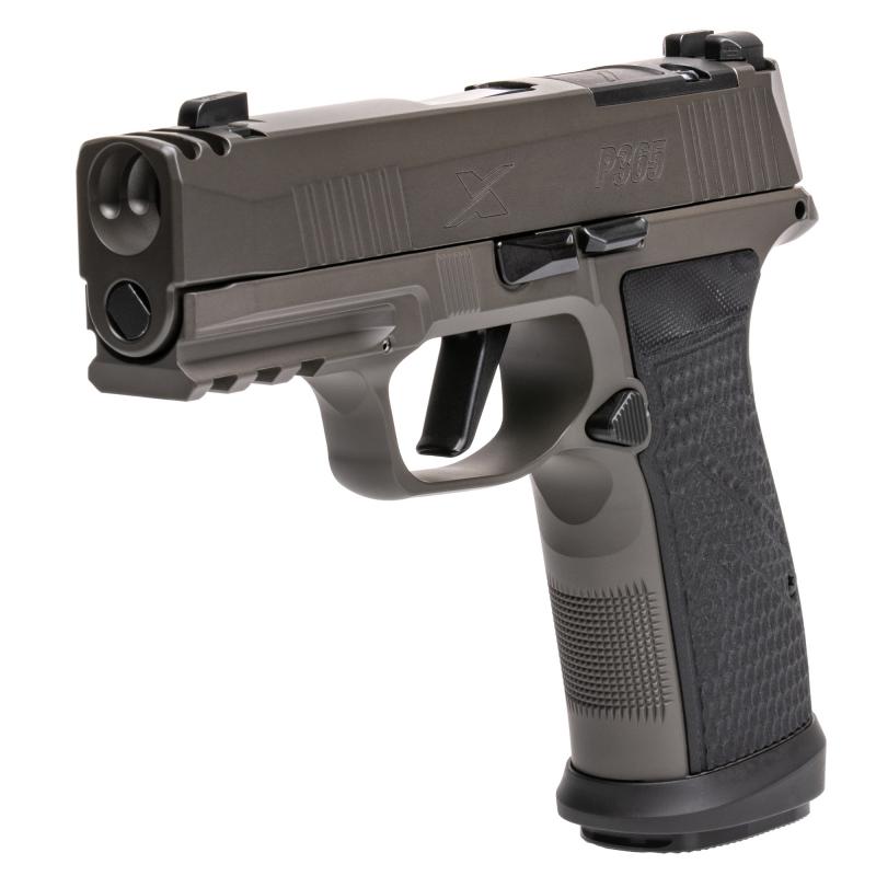 P365 AXG Legion |9MM, 3.1" Barrel, Cerakote Finish,  Metal Frame, Legion Gray, G10 Grips, XRAY3 Day/Night Sights, Optic Ready, Compensator, 17 Rounds, 3 Magazines 365AXGCA-9-LEGION