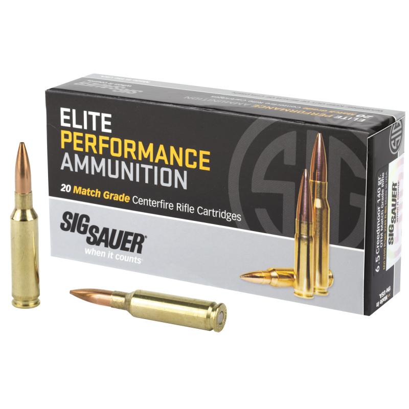 Elite Match | 6.5mm Creedmoor 140 Grain Sierra MatchKing Open Tip Match
