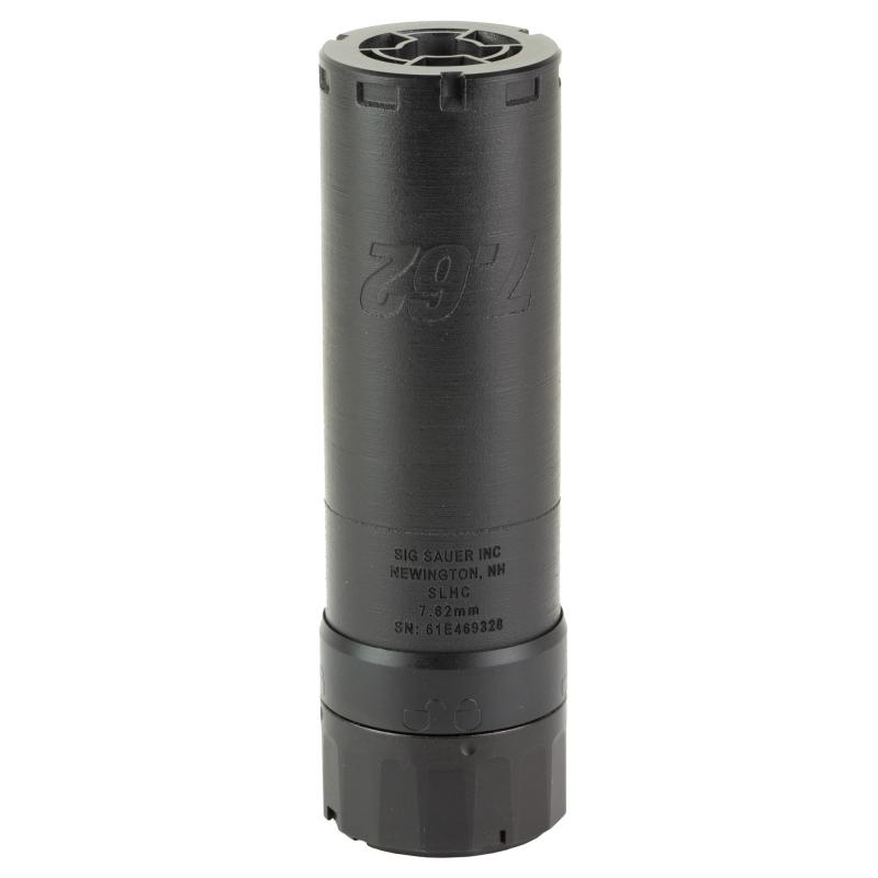 NG762C, Compact Suppressor, 762NATO, Inconel, High Temperature Cerakote Finish, Black, 15.4oz, Quick Detach, Includes QD Mount/Muzzle Break NG762C-QD