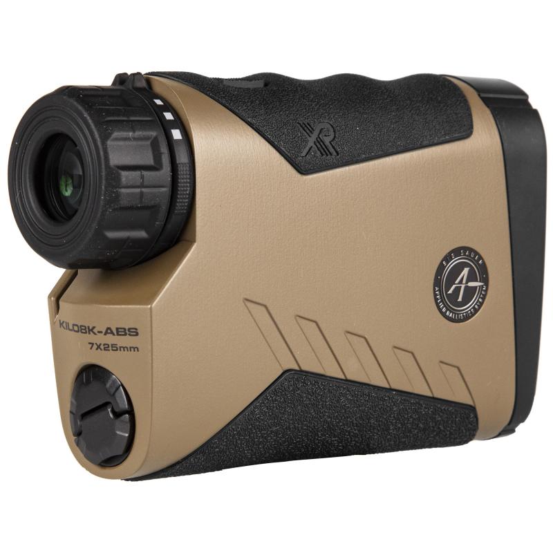 KILO8K-ABS, Rangefinder, Monocular, 7Xx25mm, Flat Dark Earth, Circle, Duplex, Box + Milling Grid Reticles, Includes Multicam Molle Bag and Carry Pouch, Windmeter, and Tripod Adapter SOK8K701
