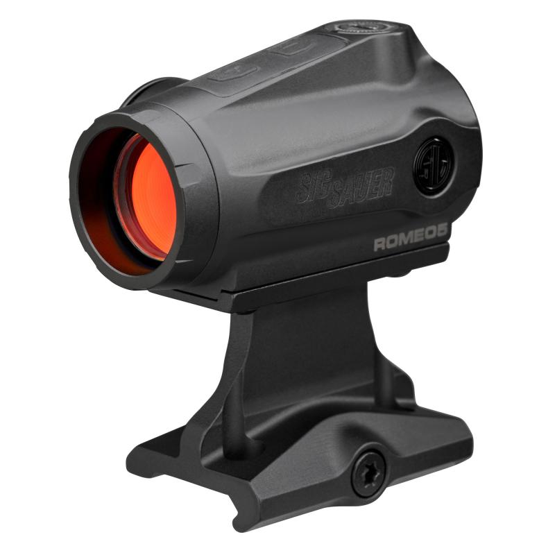 ROMEO5 GEN II Elite, Red Dot, 1X20mm, Quad Ballistic Circle Dot 2.0 Reticle, 2 MOA Dot with 65 MOA Circle and Ballistic Holdover Points, Includes 1.93" High Mount, Fits Picatinny, Matte Finish, Black SOR5193