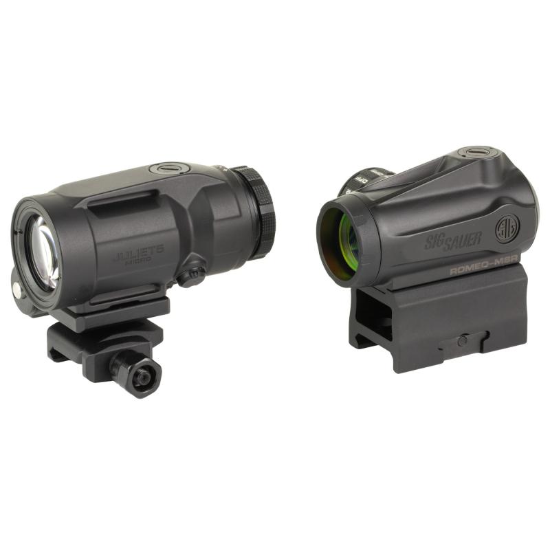 ROMEO MSR/Juliet Combo Gen II, ROMEO MSR Red Dot with Juliet5 Micro Magnifier, 5X24mm, 2 MOA Dot, Black SORJMSR501
