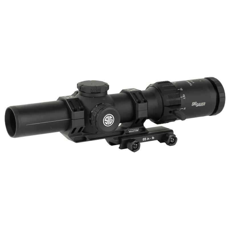 Tango MSR, Rifle Scope, 1-10X28mm, 34mm Maintube, MSR-BDC10 Illuminated Reticle, Black, ALPHA-MSR Cantilvered Mount SOTM11000